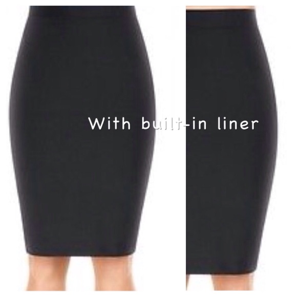 SPANX Dresses & Skirts - Spanx Bod-a-bing Pencil 028 skirt  BLACK NEW