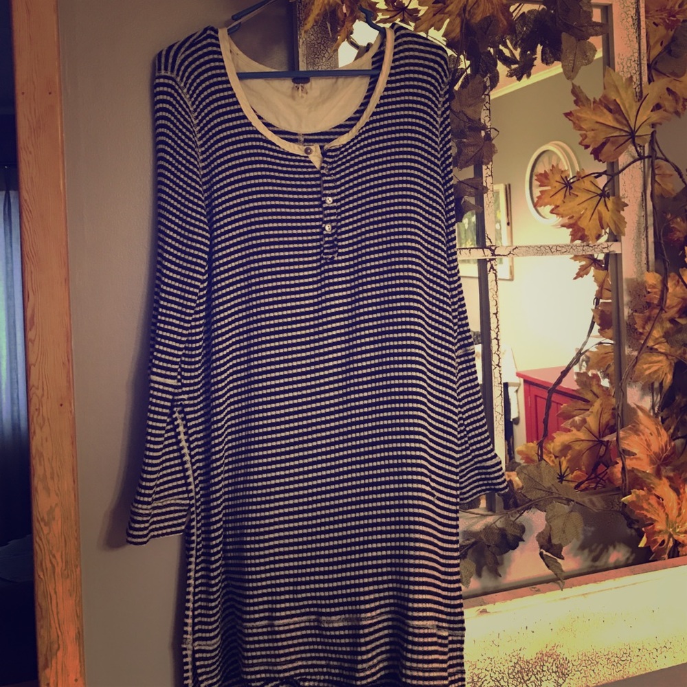 We the free free people sweater/tunic!