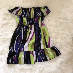 Bebe strapless dress