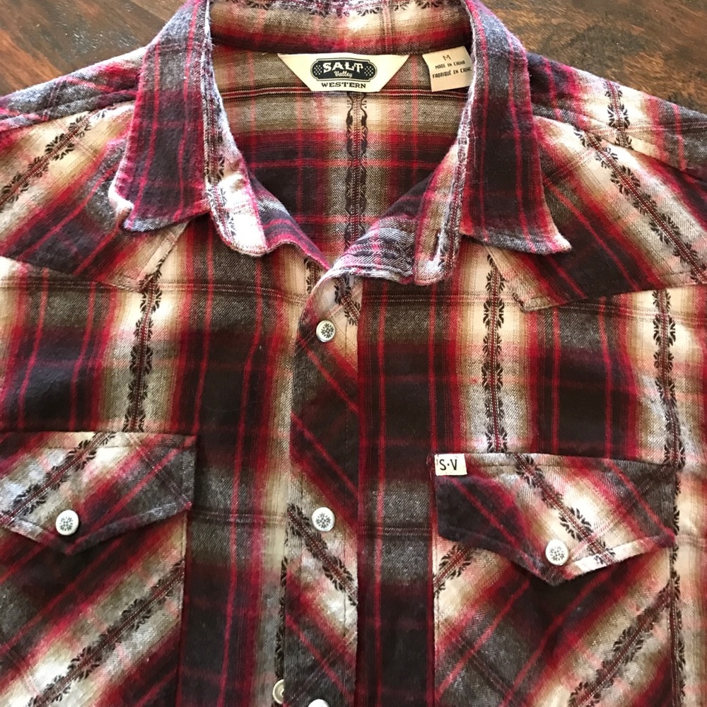 Mens Western Shirt By Salt Valley