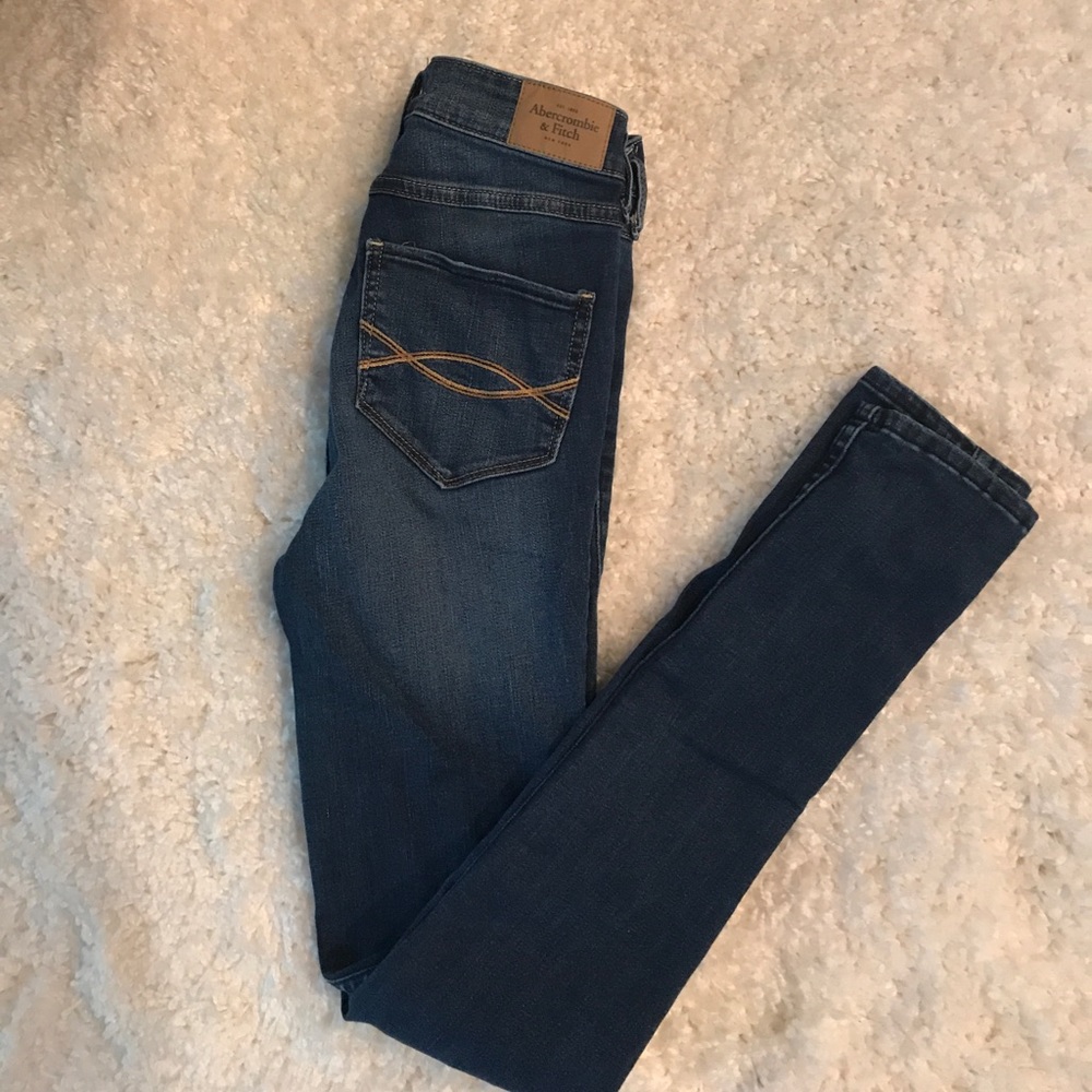 High waisted A&F jeans