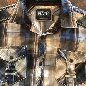 Mens Button Down Shirt By Buckle