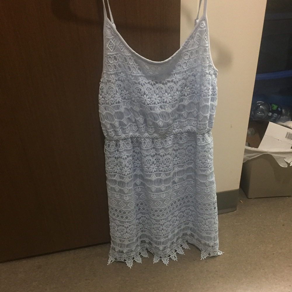 Blue dress