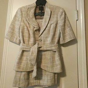 The Limited Skirt Suit with waist tie