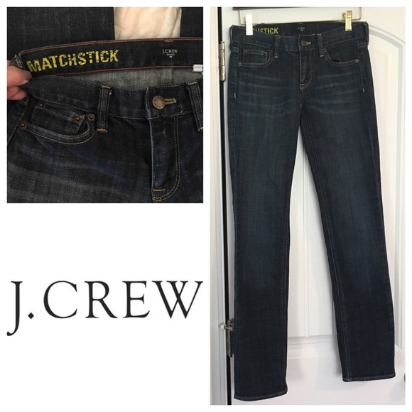 J. Crew Denim - J. Crew Matchstick 🔥 jeans size 25S