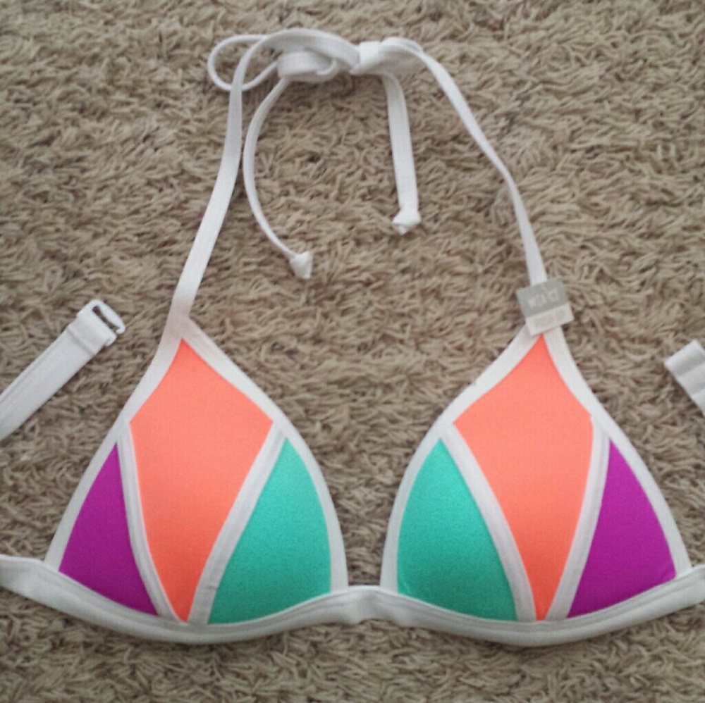 Victoria Secret Pink Colorblock Pushup Triangle