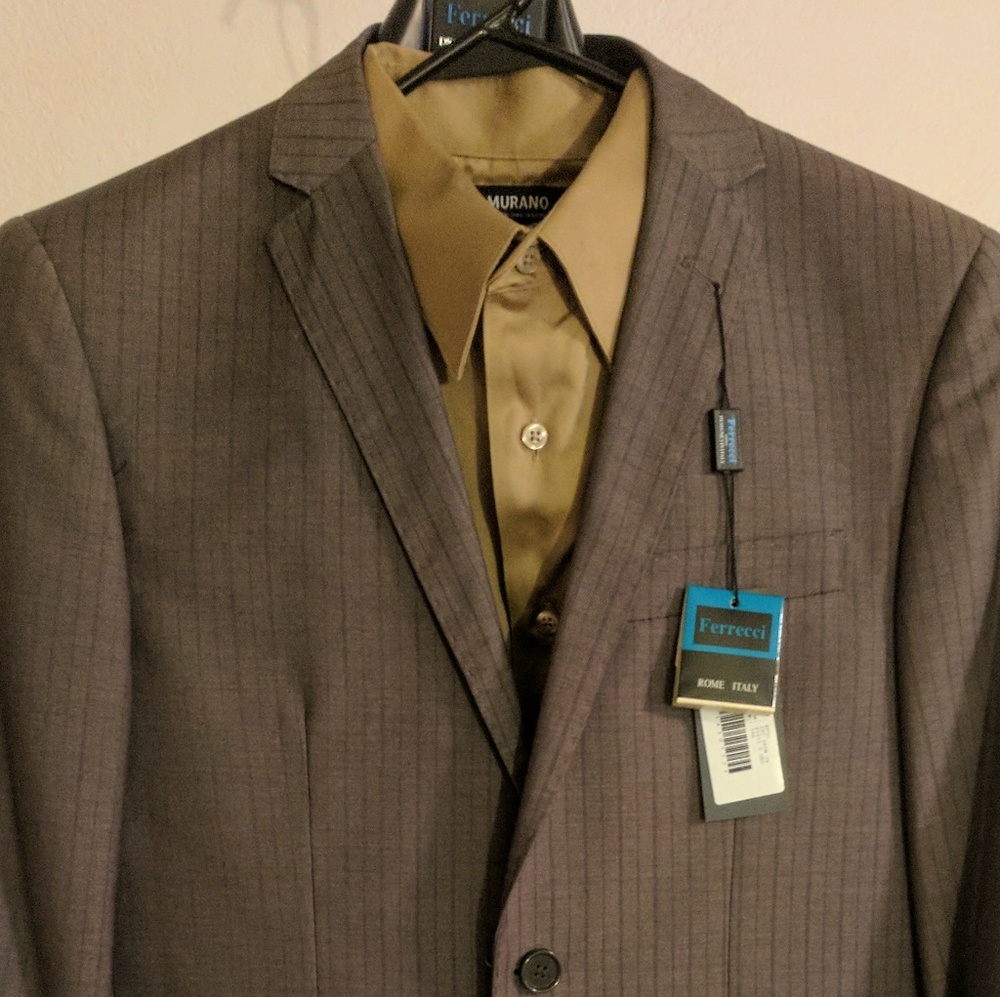 2 Ferrecci Mens 2 piece suits