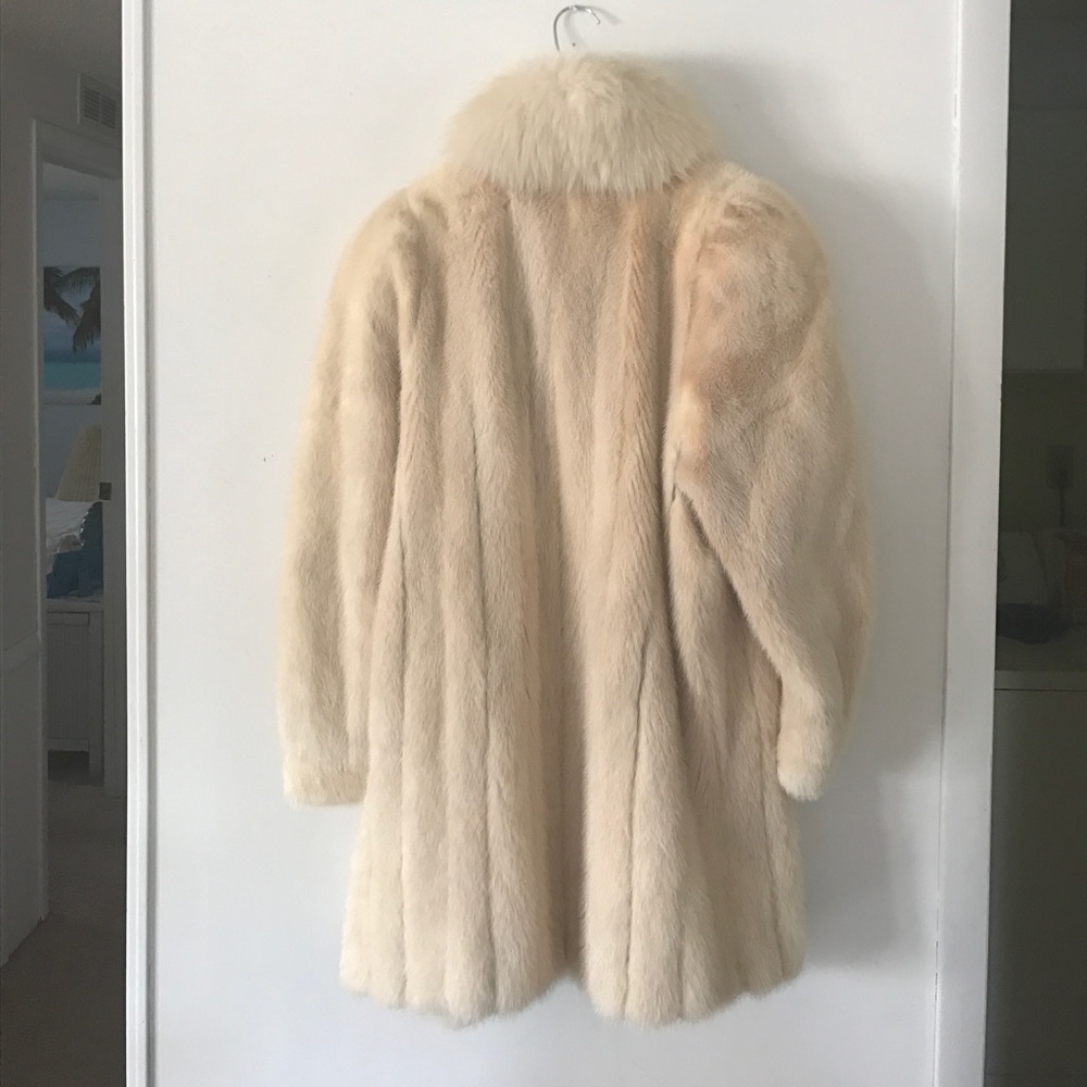 Real Mink and Fox Fur coat - Picture 2 of 3