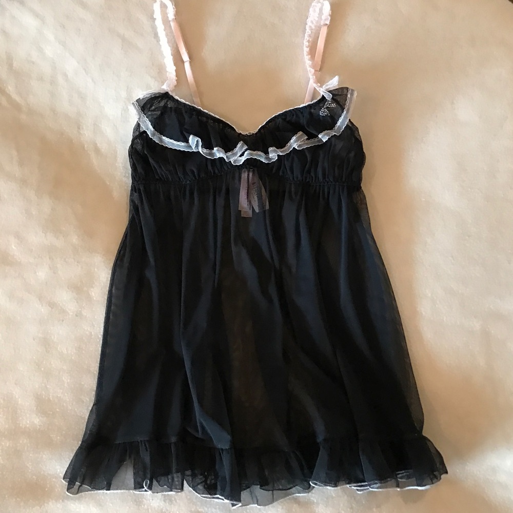 Victoria's Secret BRAND NEW black teddy set