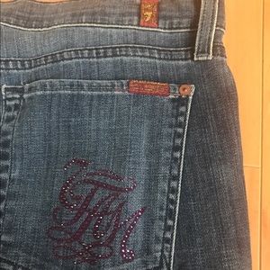 7 for all mankind women's jeans size 32