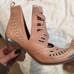jeffrey campbell studded booties