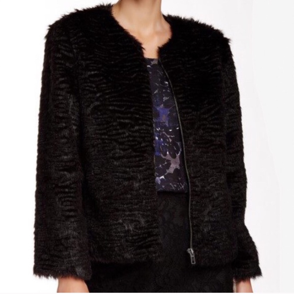 Ingrid Faux Fur Jacket