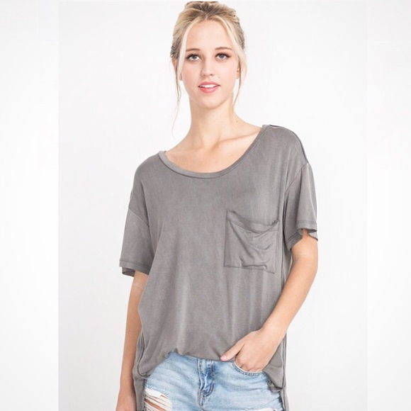 The Perfect Pocket Tee- 1 Small Remains! - Picture 3 of 3