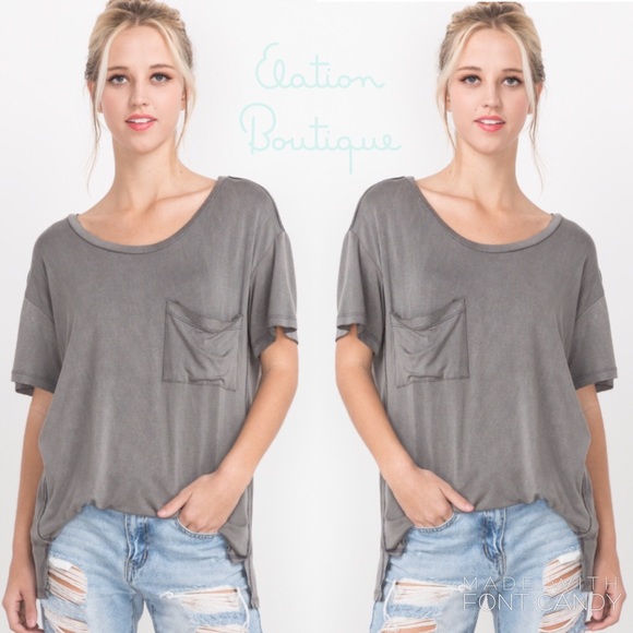 The Perfect Pocket Tee- 1 Small Remains! - Picture 2 of 3