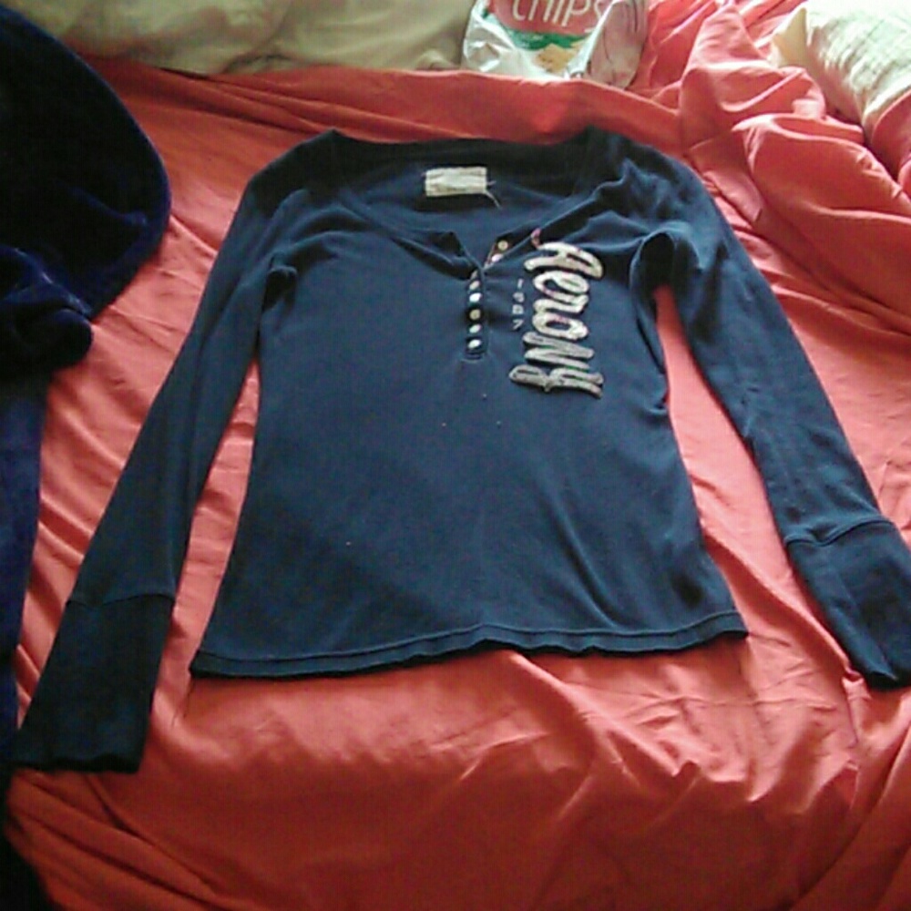 Aeropostale NY blue shirt