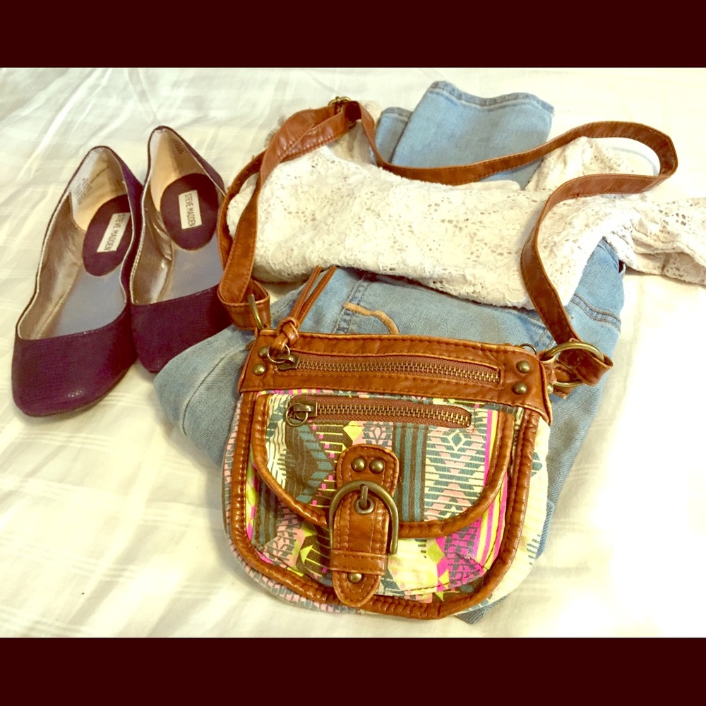 💘HP💘! New Tribal Boho Festival Crossbody
