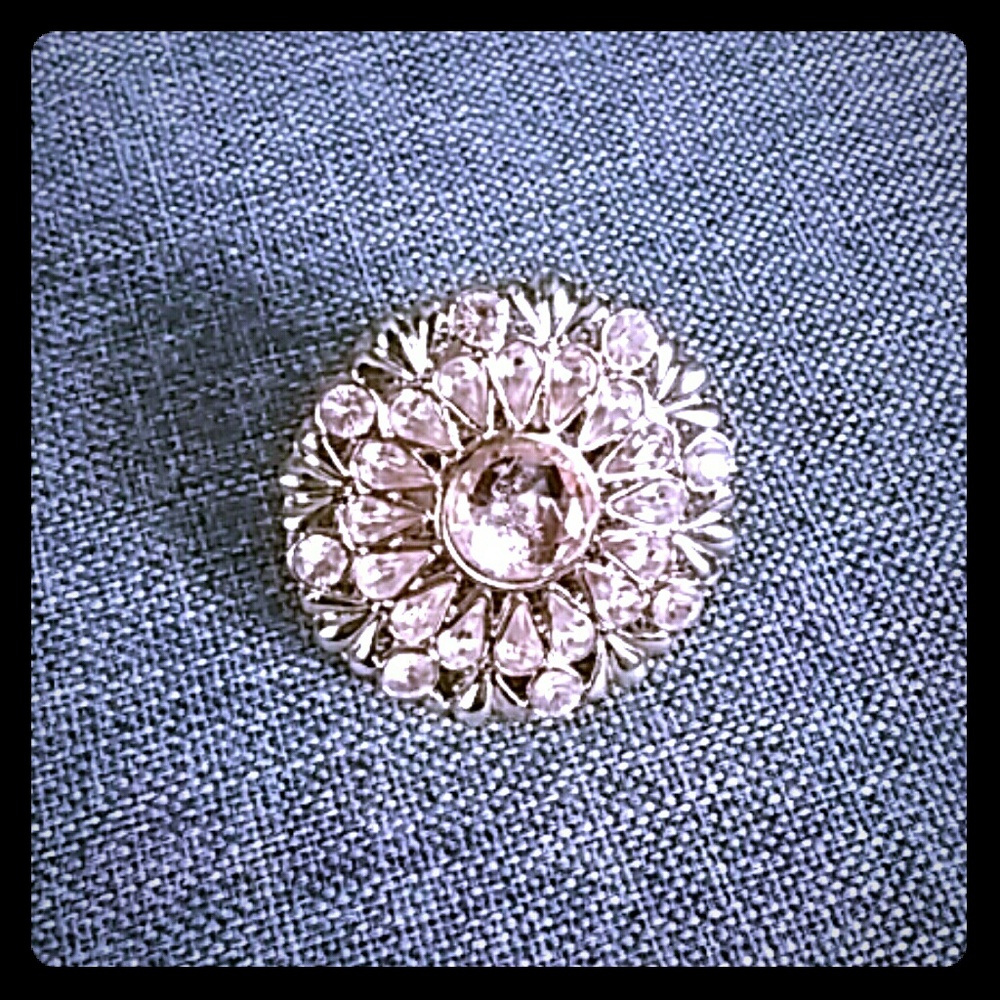 Peach Colored Gem Ring