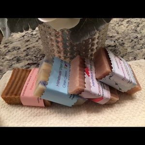 3 grab bag vegan natural bar soaps 4-5oz handmade