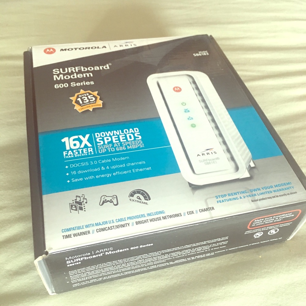 SURFboard Modem 600 Series model SB6183