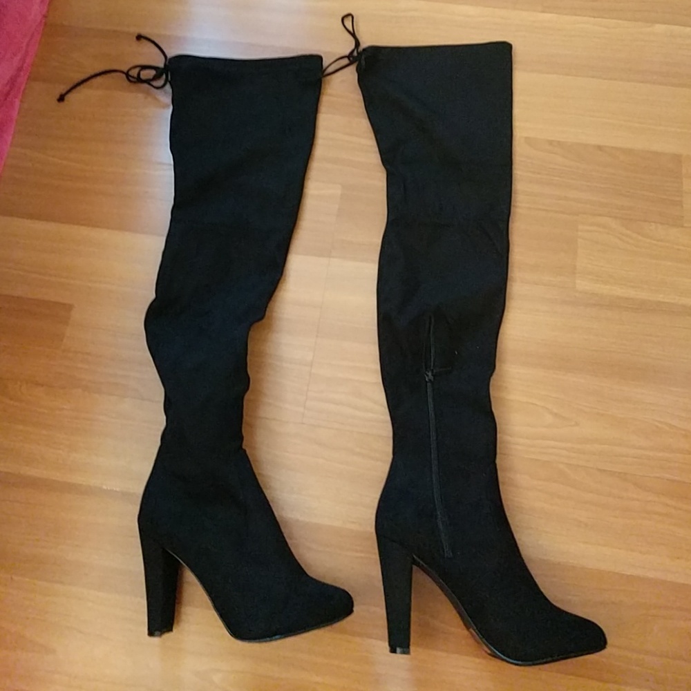 Brand New Thigh High Suede Boots