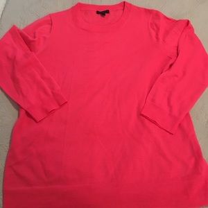Hot pink J. Crew sweater