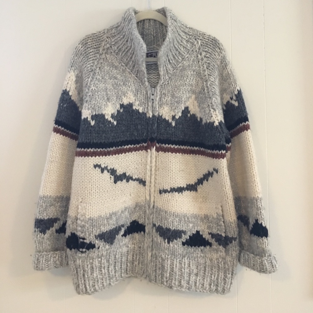Vintage Oversized Cardigan Size M