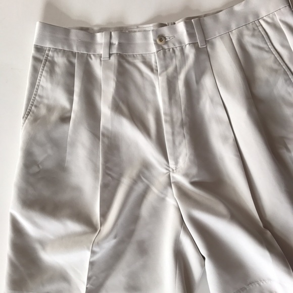 Light Khaki sz 36 Perry Ellis shorts EUC c - Picture 5 of 5