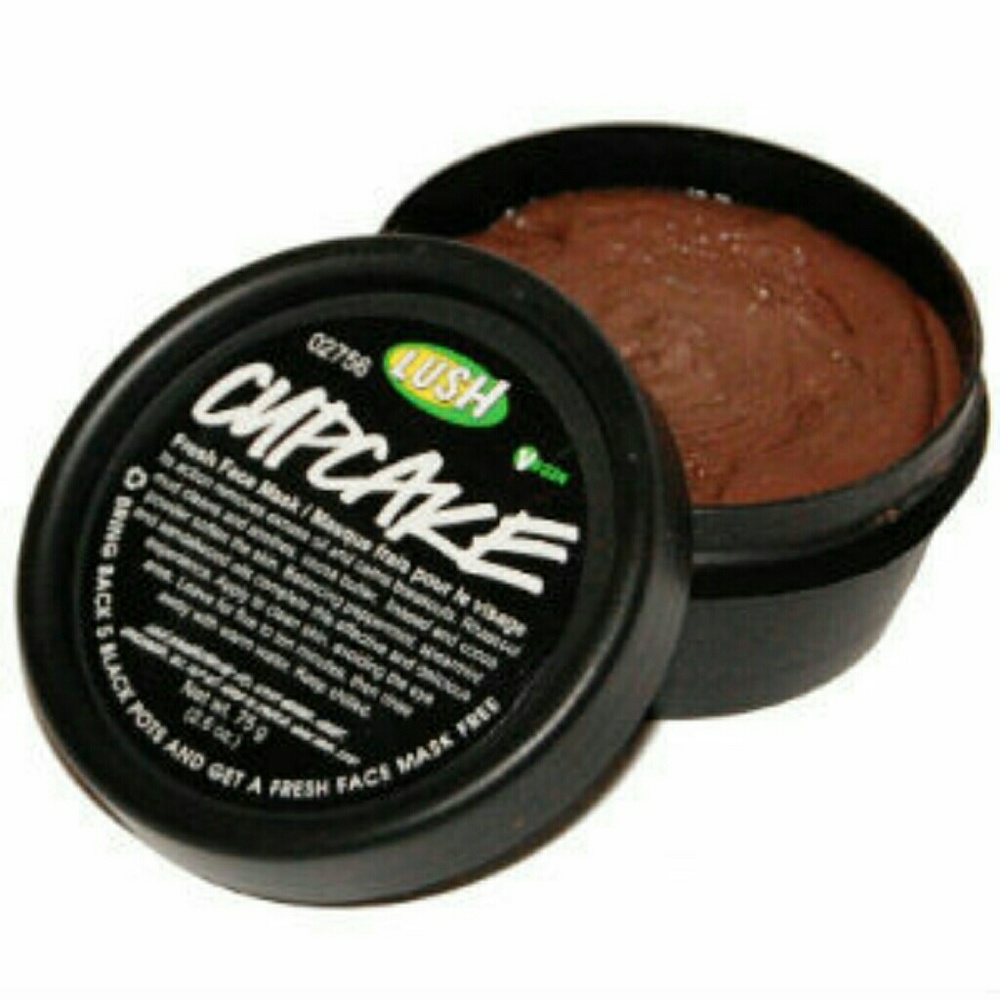 Iso cupcake face mask from Lush