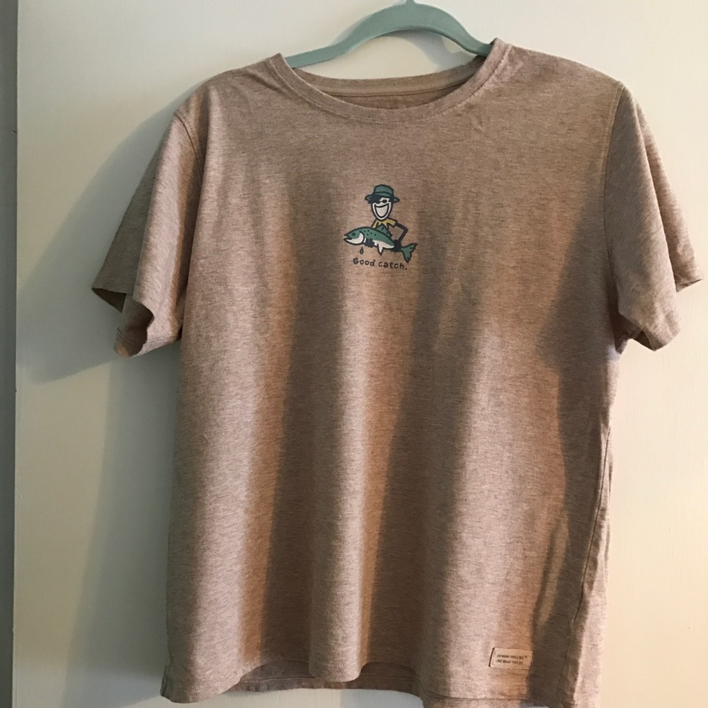 Life is Good T shirt large.