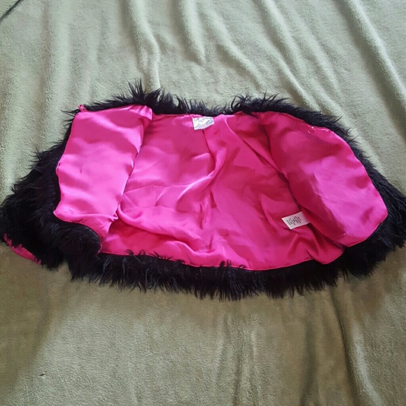 Faux fur crop jacket - Picture 3 of 3