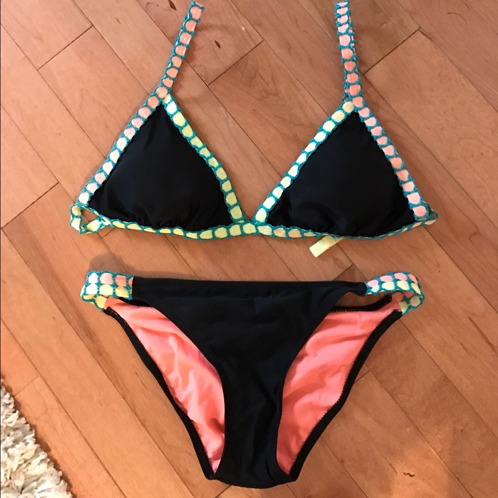 Target knit bathing suit