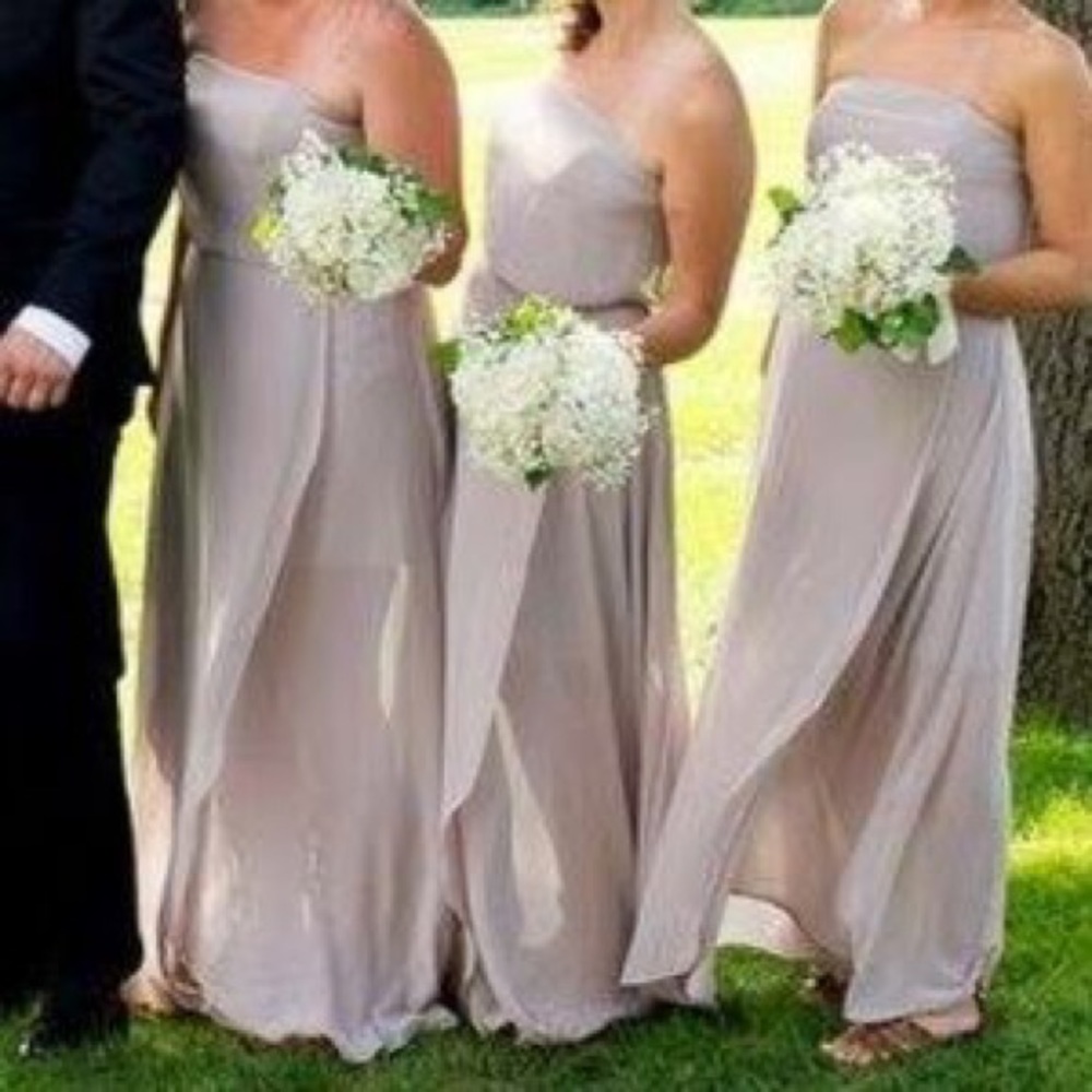 Jasmine Bridal Blush Strapless Dress