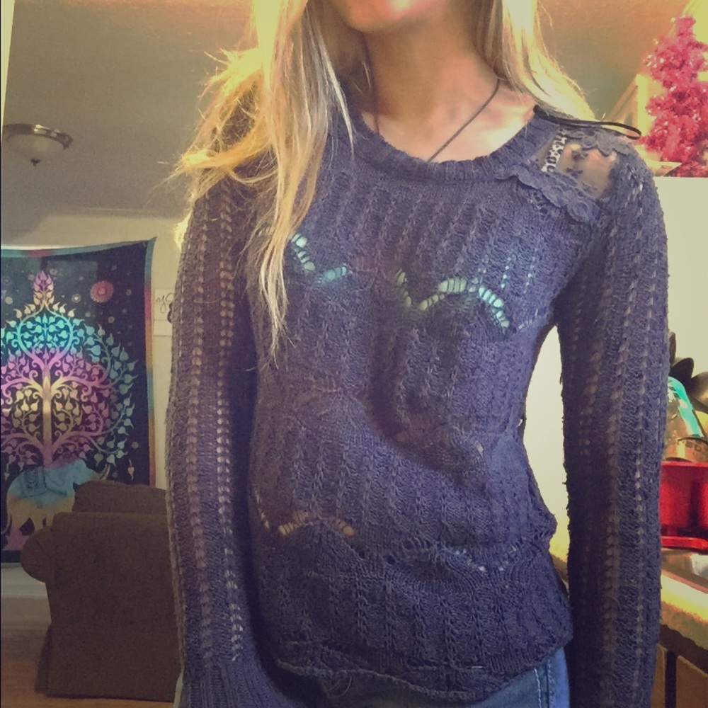 Blue Sweater!
