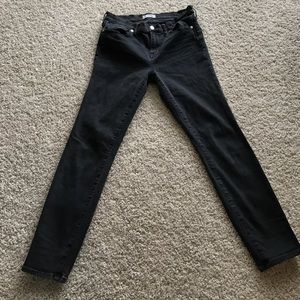 Madewell high riser skinny