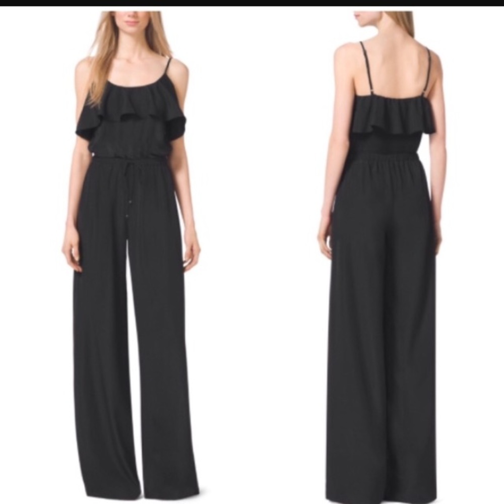 Michael Kors ruffled jumpsuit