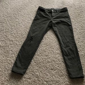 Gap hunter green jeggings