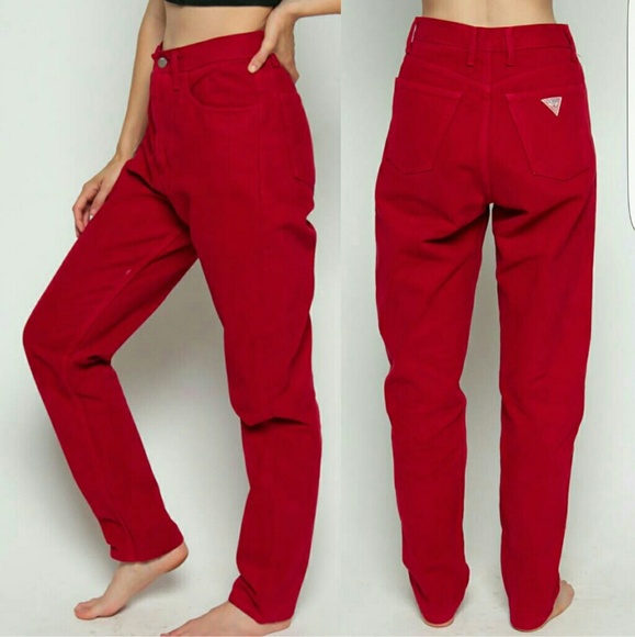 Vtg Guess Mom Jeans - Picture 2 of 6
