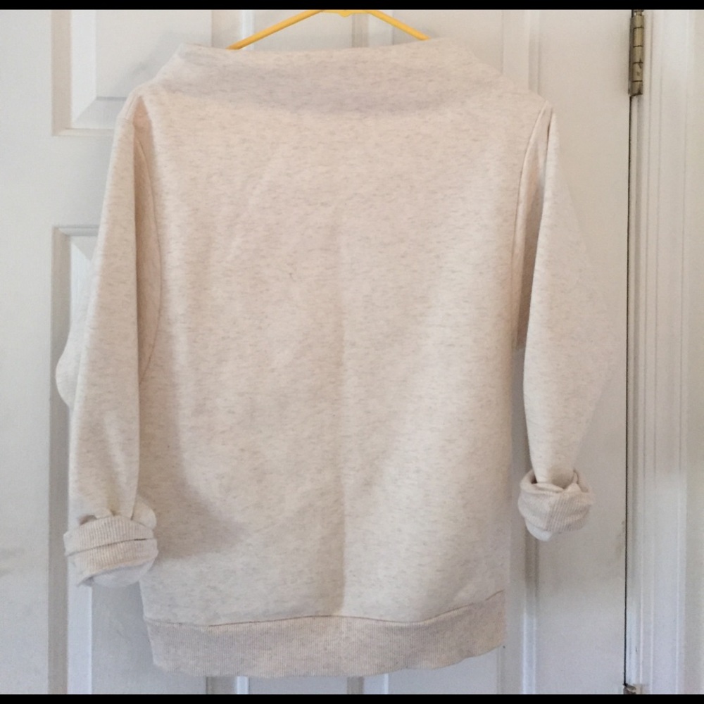 Anthropologie boatneck pullover