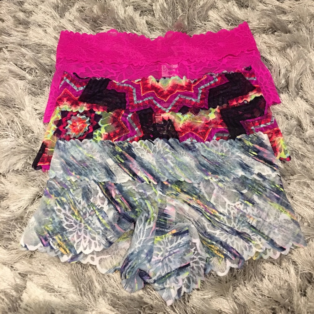 3x lace bootieshorts