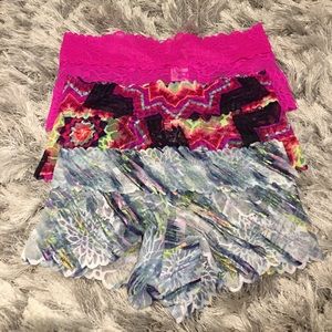 3x lace bootieshorts