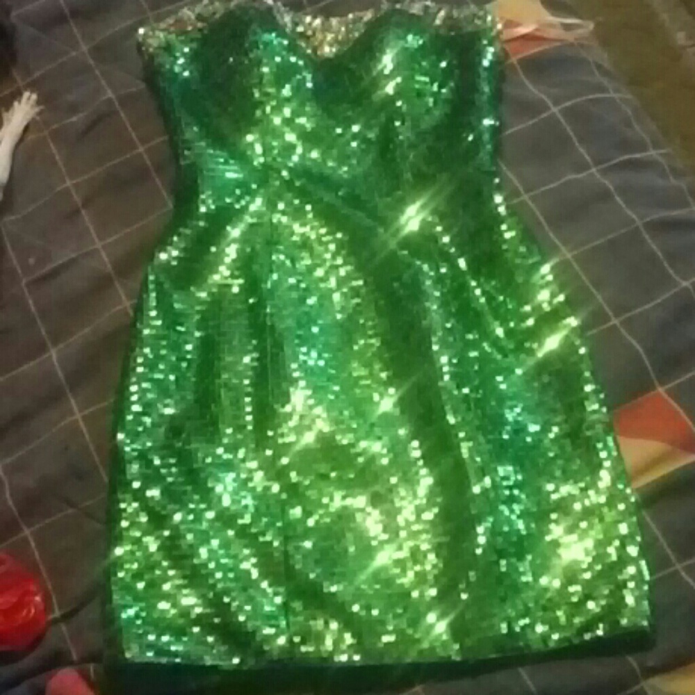 Prom dress with jewelry
