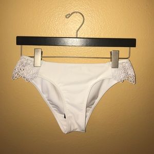 Lace Side Cheeky Bikini Bottom