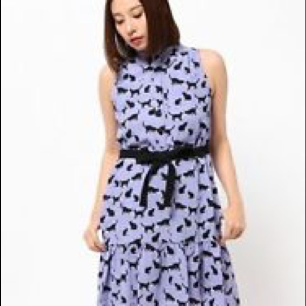 Kate Spade "Cats and Cream" Cat Print Dress
