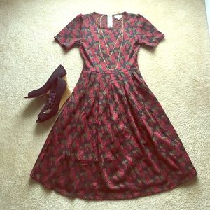 Lularoe Amelia XS NWT Roses!