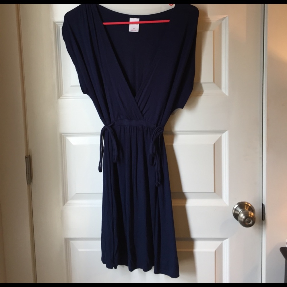 Soft navy blue dress