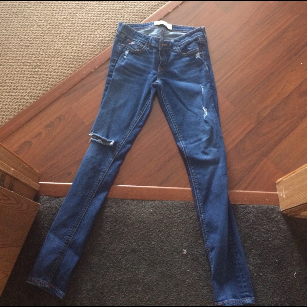 Hollister super skinny jeans