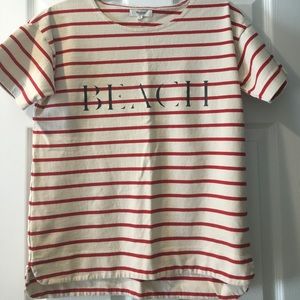 Madewell BEACH shirt NWOT (S)