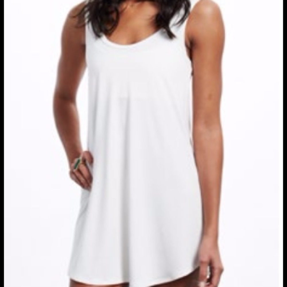 Groceries Apparel Organic Simple White Dress