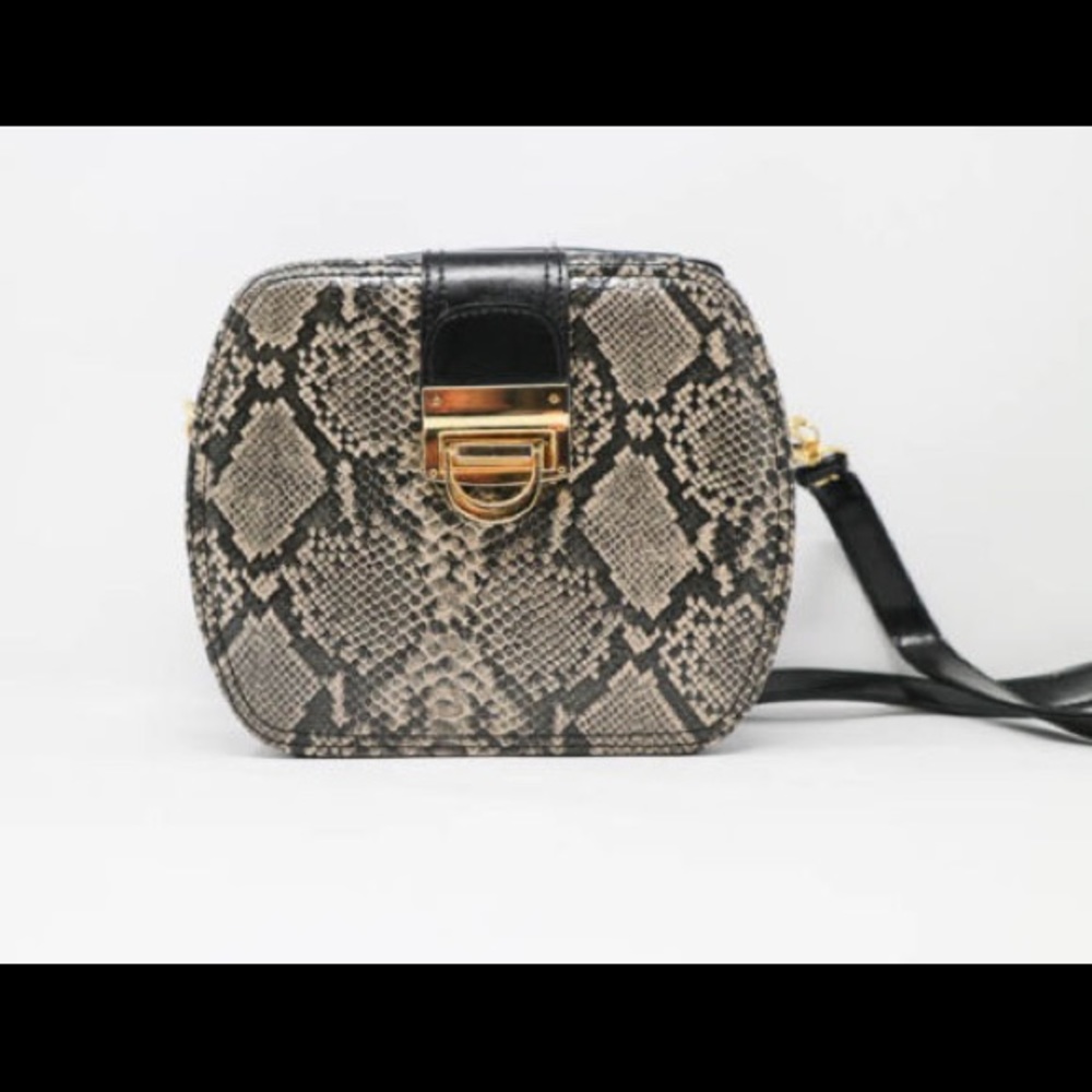 Marlo Purse Faux Snakeskin