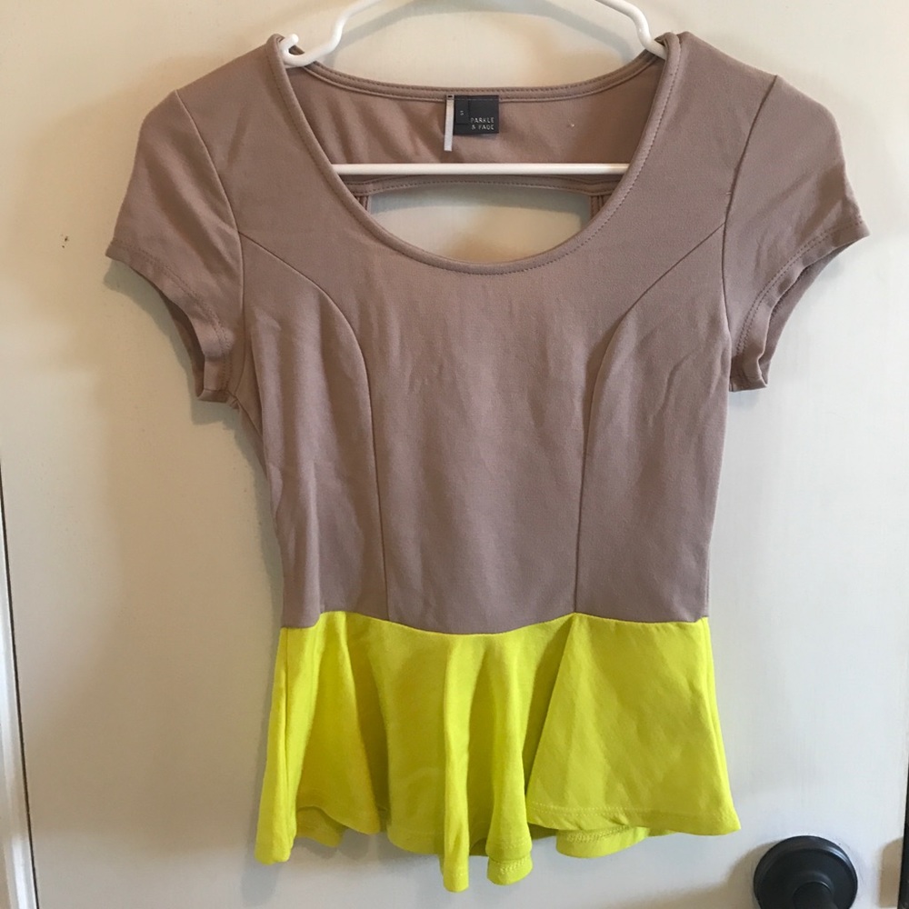 Sparkle & Fade Top Urban Outfitters